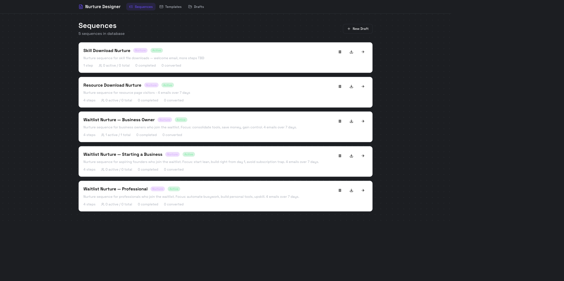 Nurture Designer screenshot